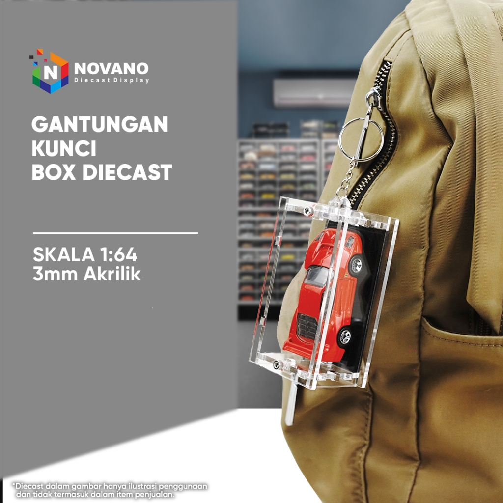 Jual Gantungan Kunci Box Diecast Skala 1:64 Rangkai Sendiri Akrilik 3mm ...