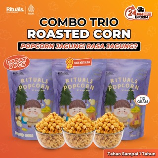 Jual Rituals Food - Combo Trio ( 3 Bungkus ) Roasted Corn Popcorn ...