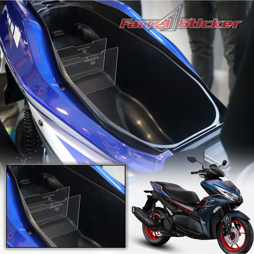 Jual AEROX - Partisi Batas Bagasi Sekat Barang Yamaha NVX Compartment ...