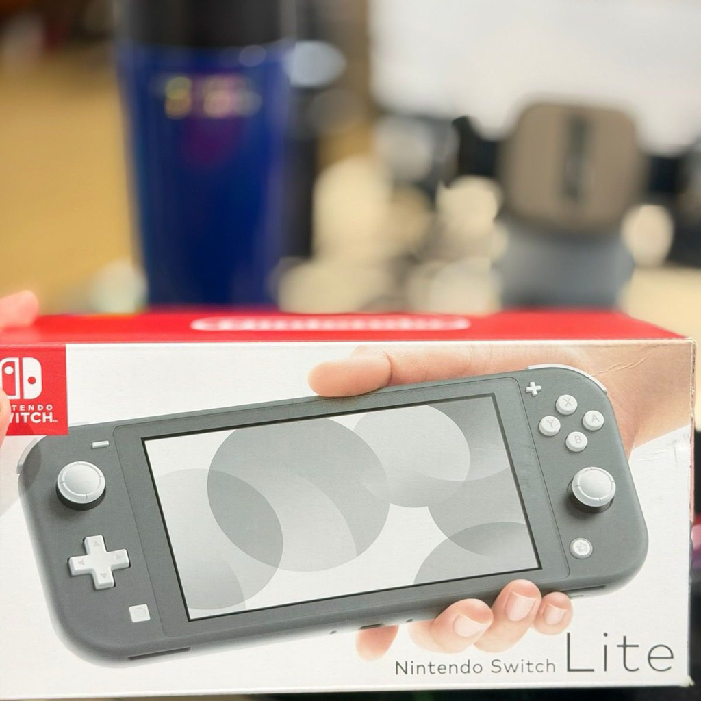 Jual Nintendo Switch Lite Gray New Bnib Cek Fisik | Shopee Indonesia