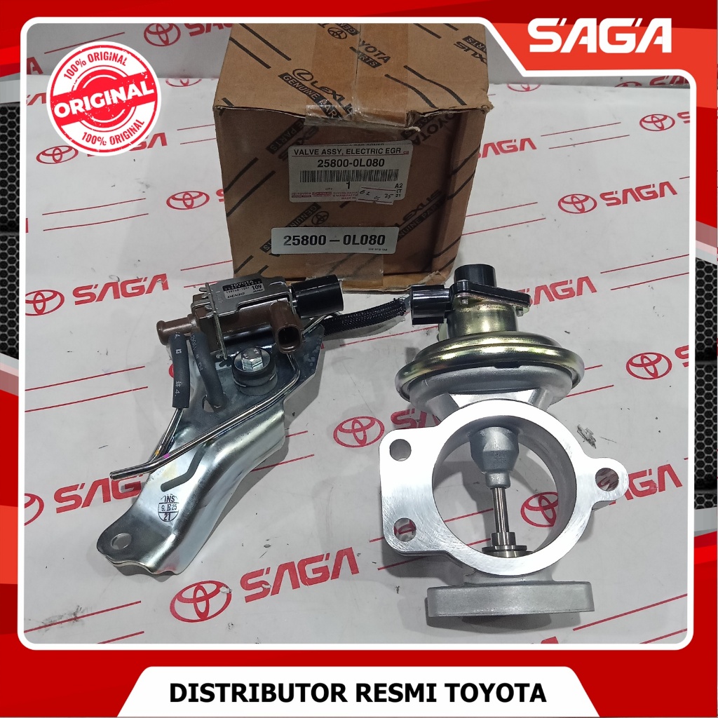 Jual SAGA | Valve EGR Fortuner VNT 2012 Hilux Diesel Original 25800 ...