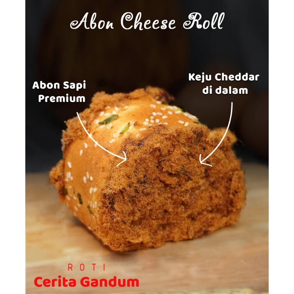 Jual Roti Abon Cheese Roll Premium (by Cerita Gandum) | Shopee Indonesia