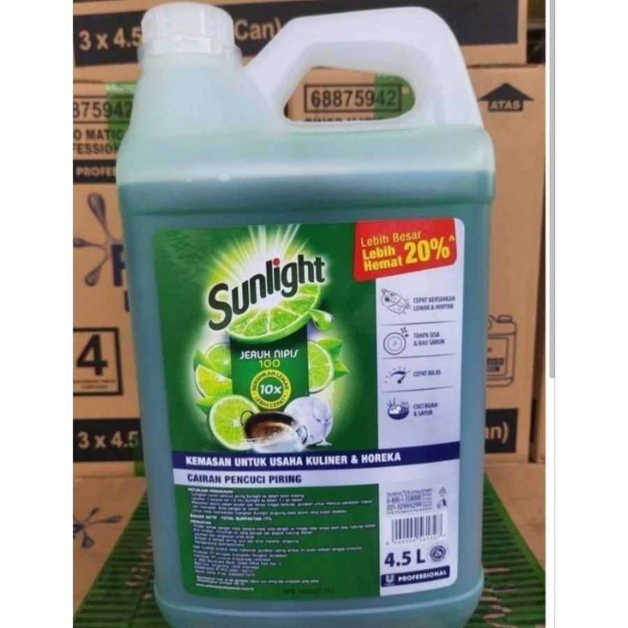 Stok Sunlight 5 liter jerigen murah untuk belanja bulanan hemat