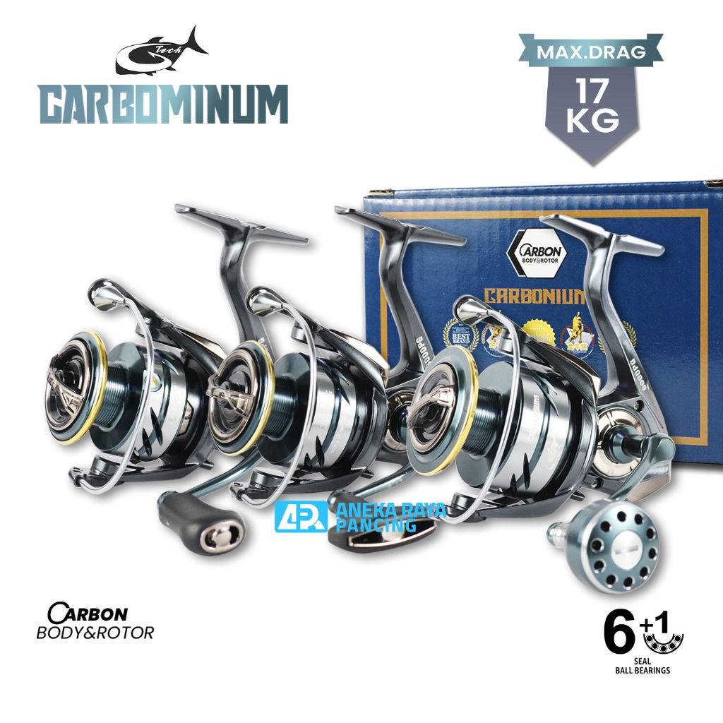 Jual RIL GTECH CARBONIUM ALL SIZE / Ril Spinning Terbaru / Ril Bandel ...