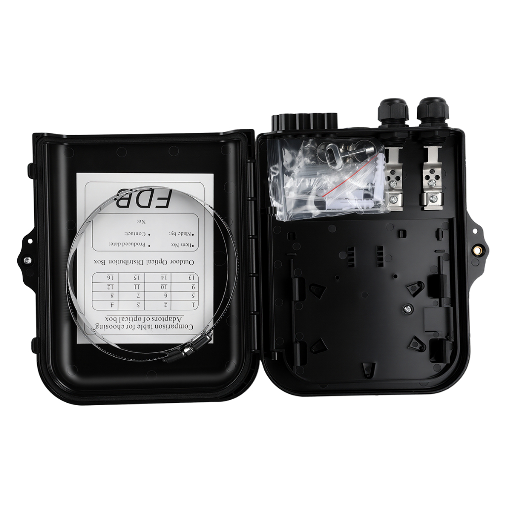 Jual Mini ODP 8 Core Cassette Box Splitter Box Tiang 8C FTTH Diberikan ...