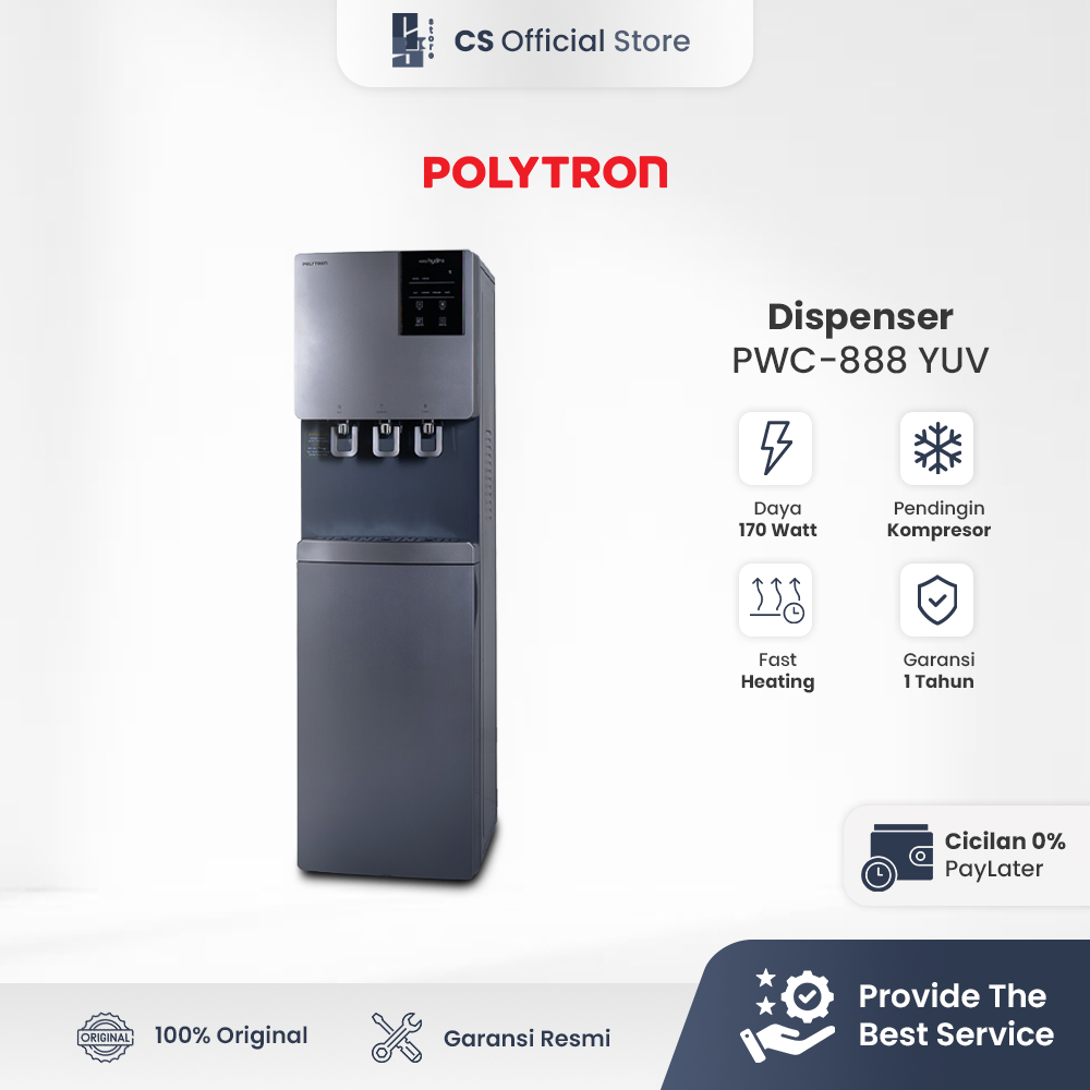 Jual POLYTRON Dispenser Neo Hydra PWC 888YUV | Shopee Indonesia