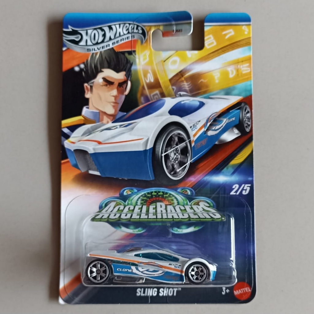 Jual Hot Wheels Silver Series AcceleRacers Iridium Sling Shot ...
