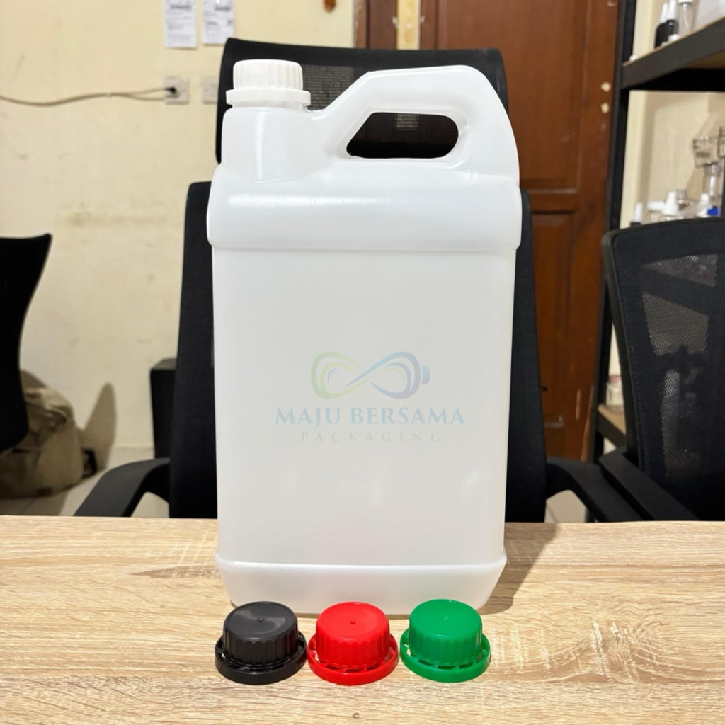 Jual Jerigen 5 liter Segel NATURAL / jerigen 5 liter madu / Jerigen ...
