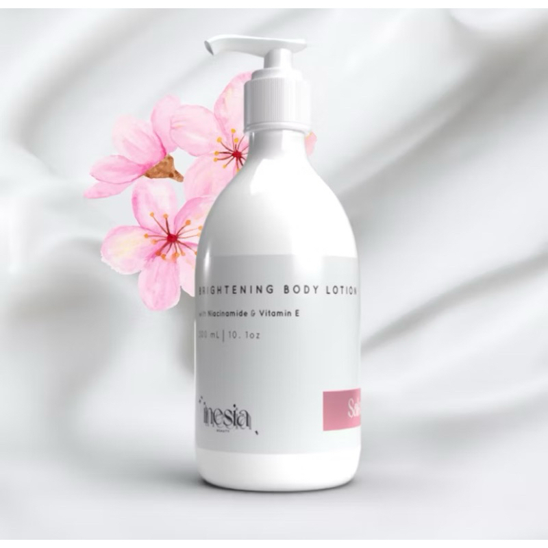 Jual INESIA Brightening Body Lotion Niacinamide & Vitamin E 300ML ...