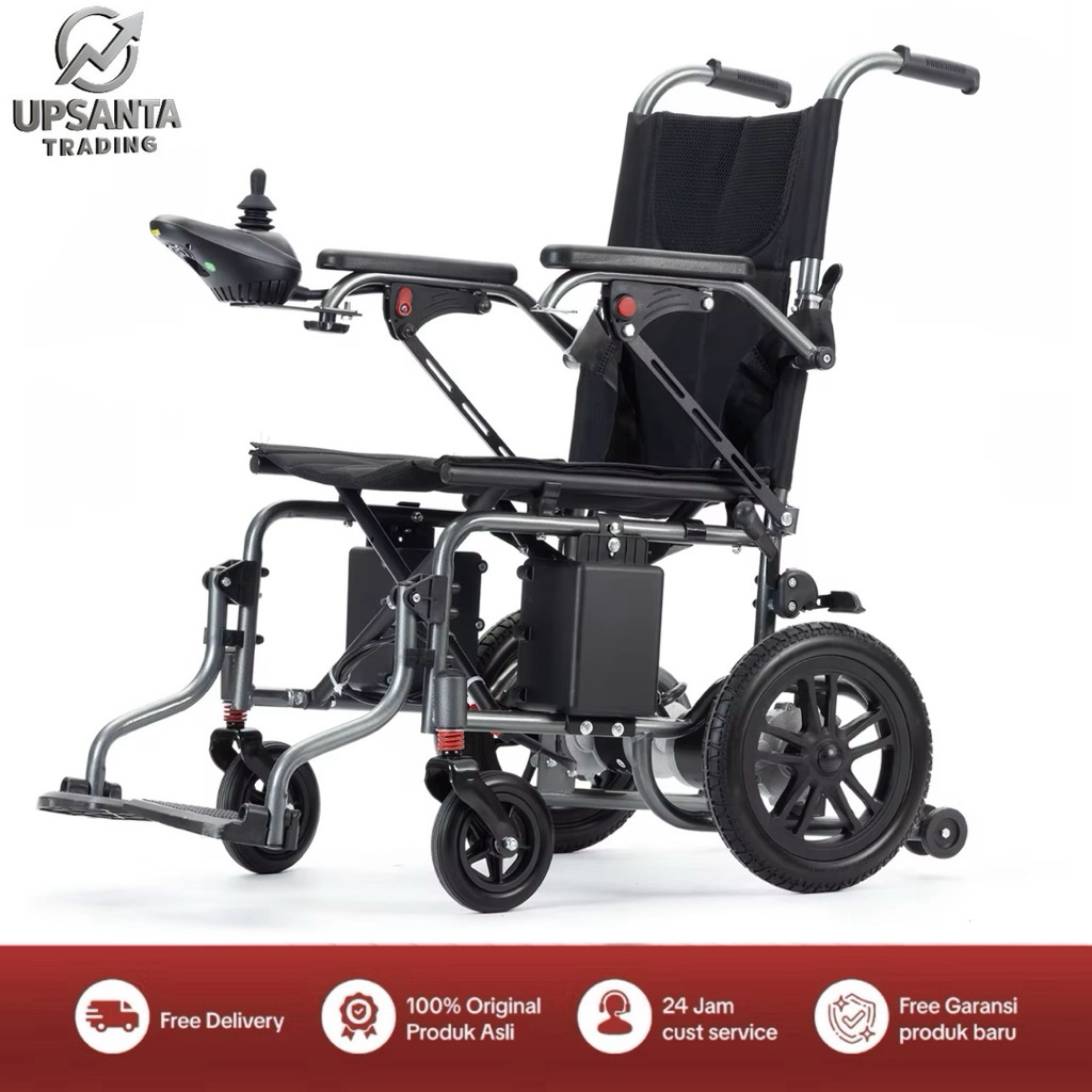 Jual Kursi Roda Elektrik N55 | Wheelchair Carbon Steel Lightweight ...