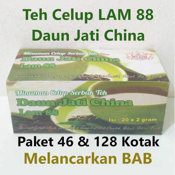 Per Dus Teh Celup Daun Jati Cina - Teh Jati China LAM88