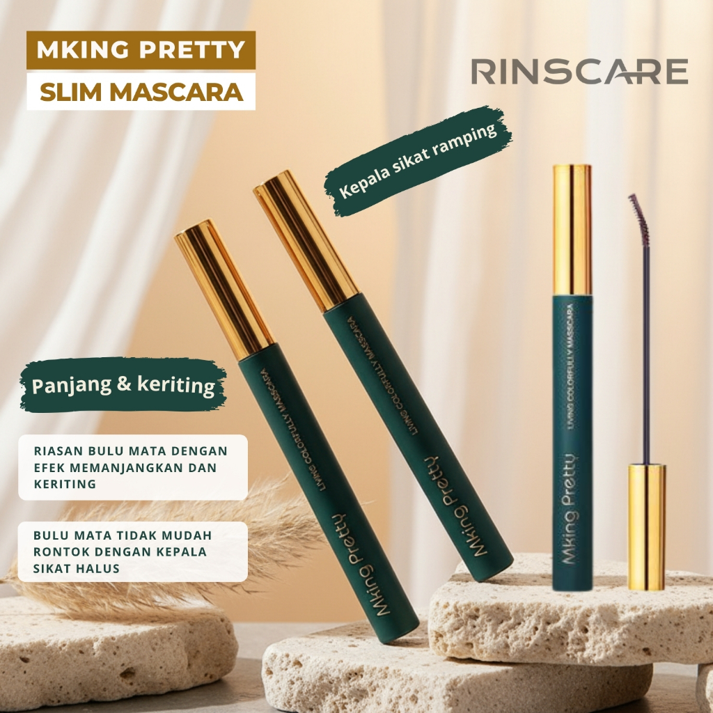 Jual Mking Pretty living colorfully mascara memanjangkan dan melentikan ...