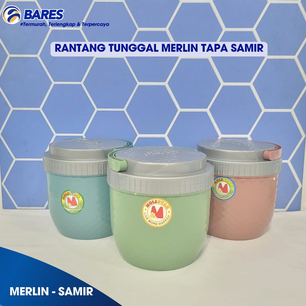 Jual RANTANG PLASTIK TUNGGAL MERLIN TAMPA SAMIR RANTANG MAKANAN BERKUAH ...