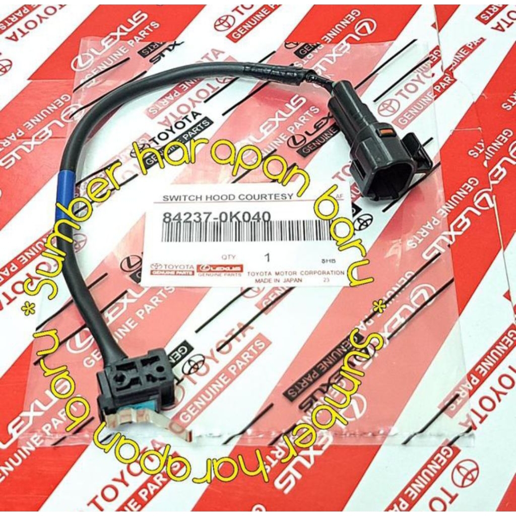 Jual Switch Saklar Kap Mesin Innova Fortuner Hilux Original 84237-0K040 ...