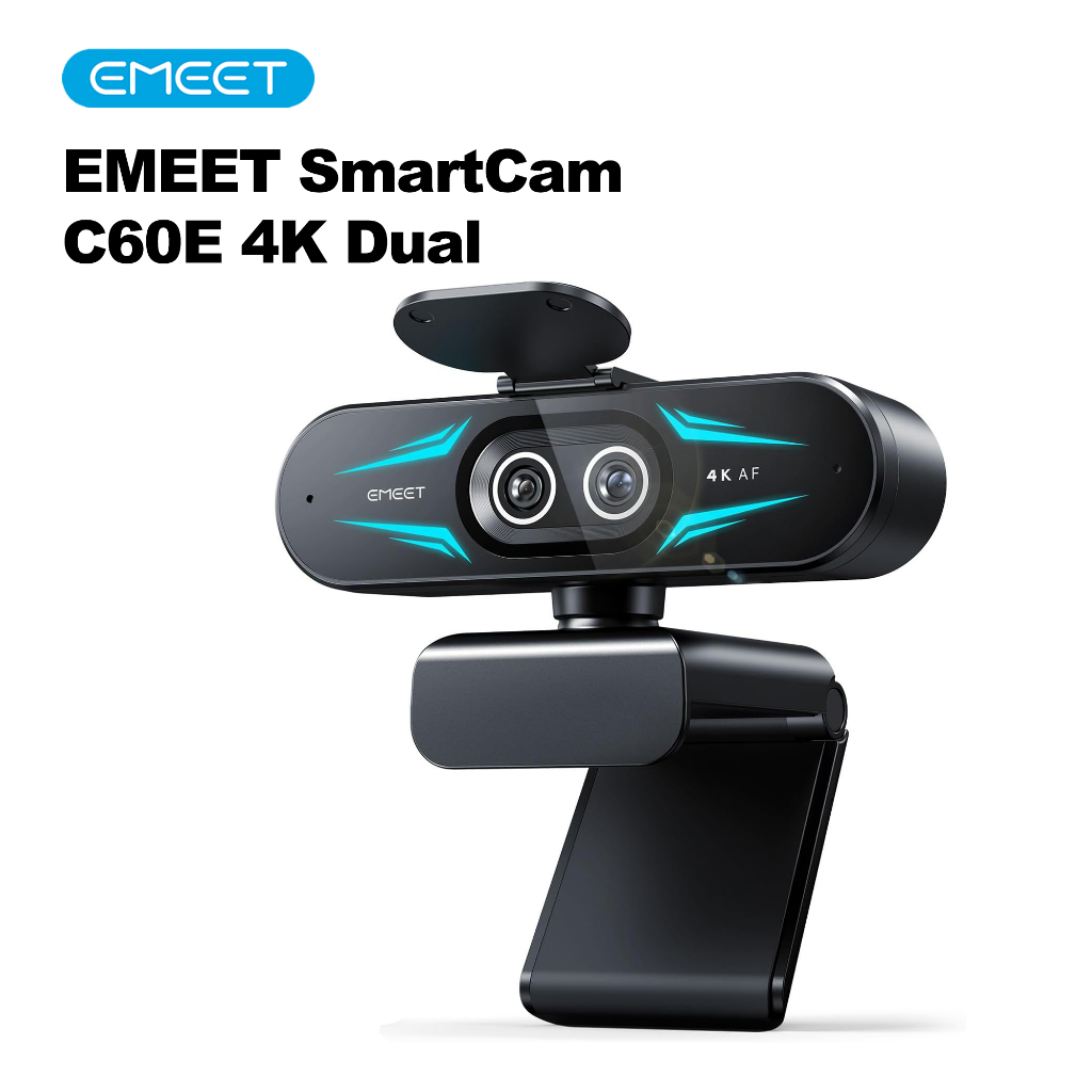 Jual EMEET SmartCam C60E 4K Dual Lens | Shopee Indonesia