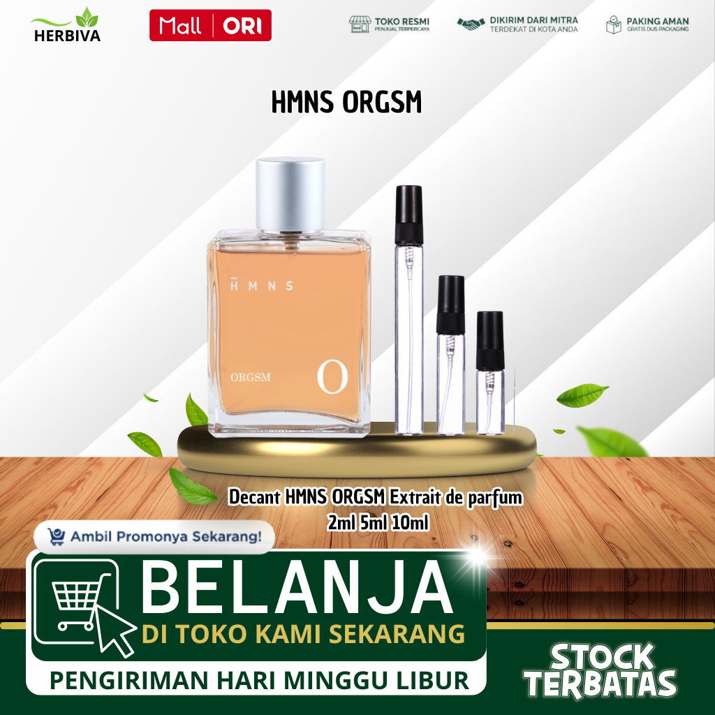 Jual Decant HMNS ORGSM Extrait De Parfum 2Ml 5Ml 10Ml Original Tahan ...