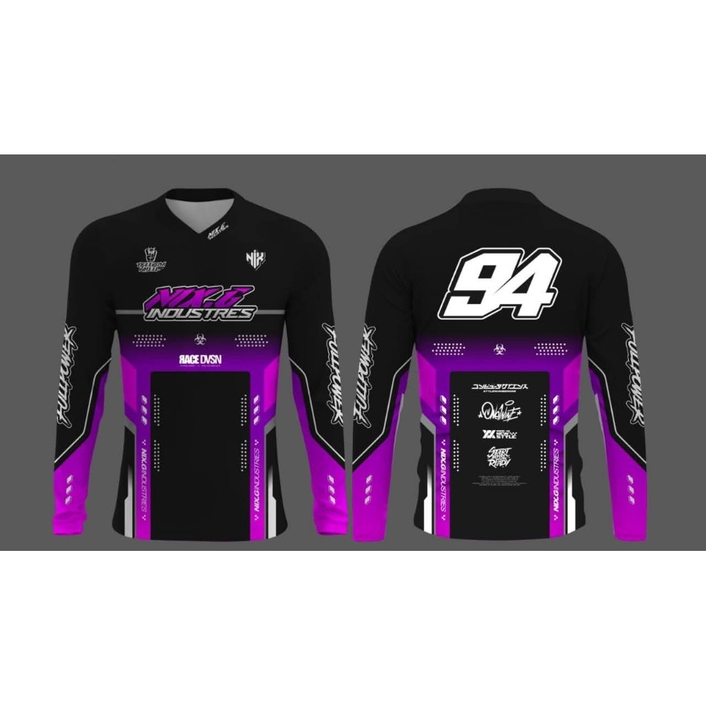 Jual jarsey racing full printing | Shopee Indonesia