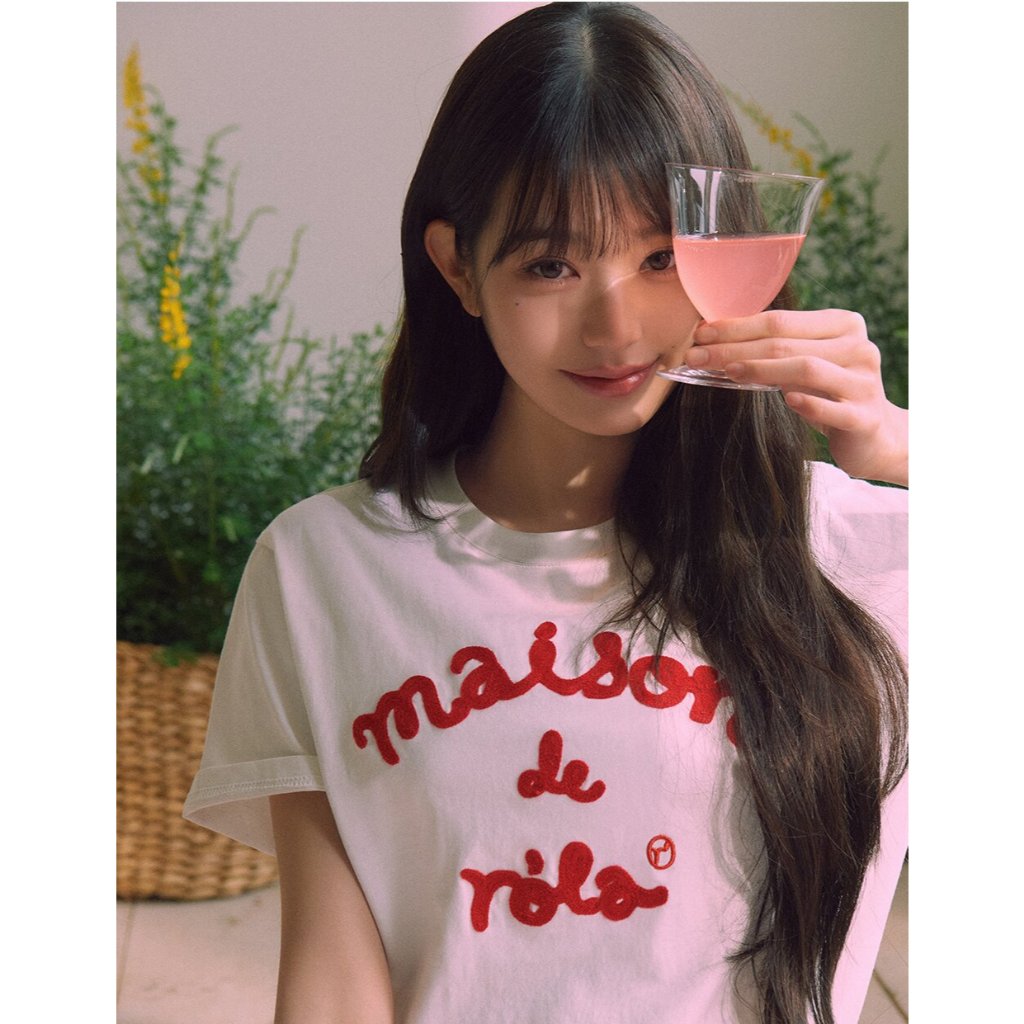 Jual Maison De Rola Embroidery T-shirt Rolarola RLRL2553 | Shopee Indonesia