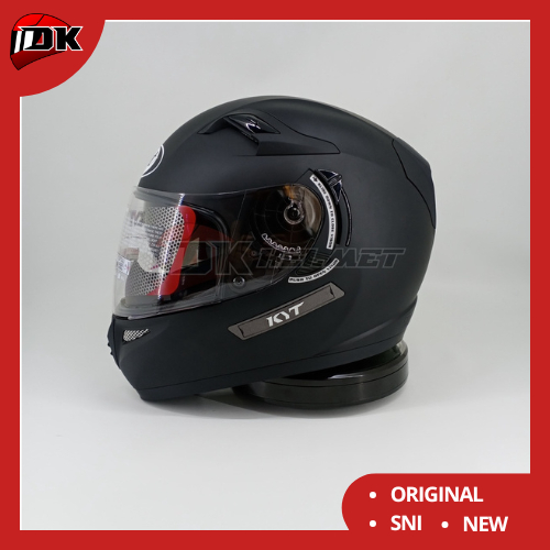 Jual Helm Full Face KYT K2R Solid Black Matt Doff Doft K2 Rider Hitam ...