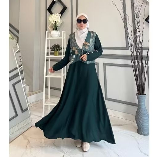 Jual KHANDANA SET OUTER 2IN1 BY VELINO COLLECTION | Shopee Indonesia