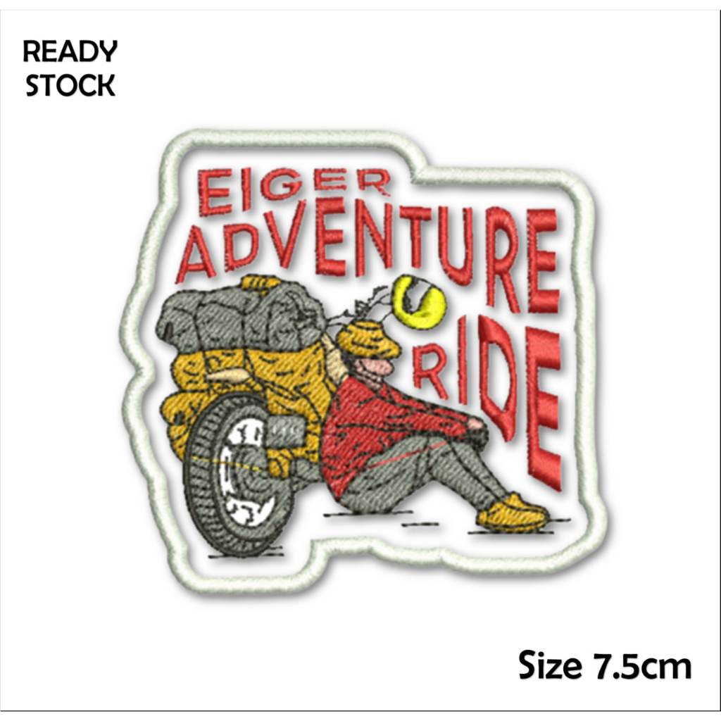 Jual EMBLEM PATCH BORDIR EIGER ADVENTURE RIDE BEST QUALITY - BDS ...
