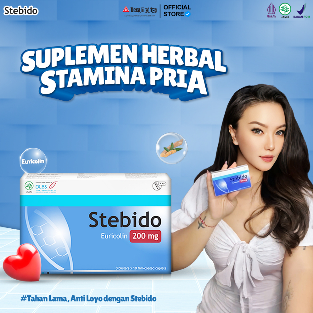 Jual Stebido 1 Box - Stebido 30 Kaplet 200 mg | Shopee Indonesia