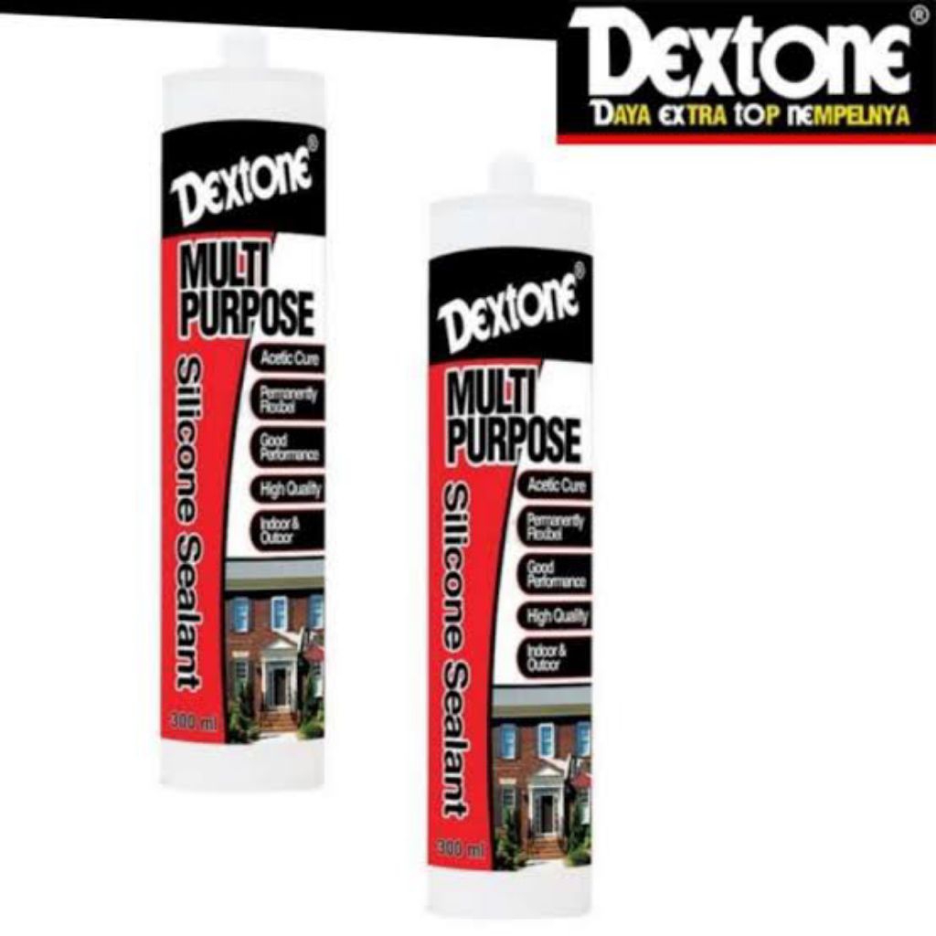 Jual dextone silicon sealant tabung multipurpose warna putih | Shopee ...