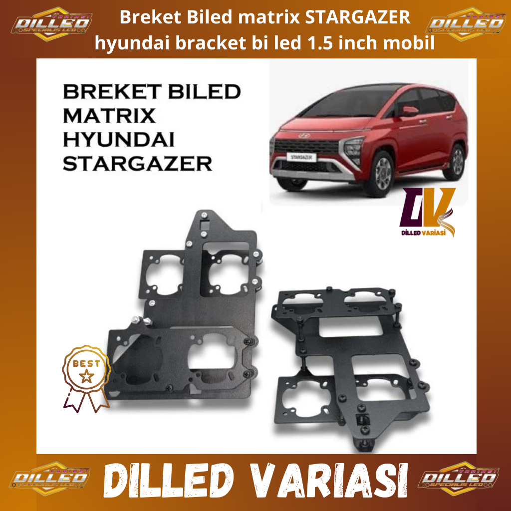 Jual Breket Biled matrix STARGAZER hyundai bracket bi led 1.5 inch ...
