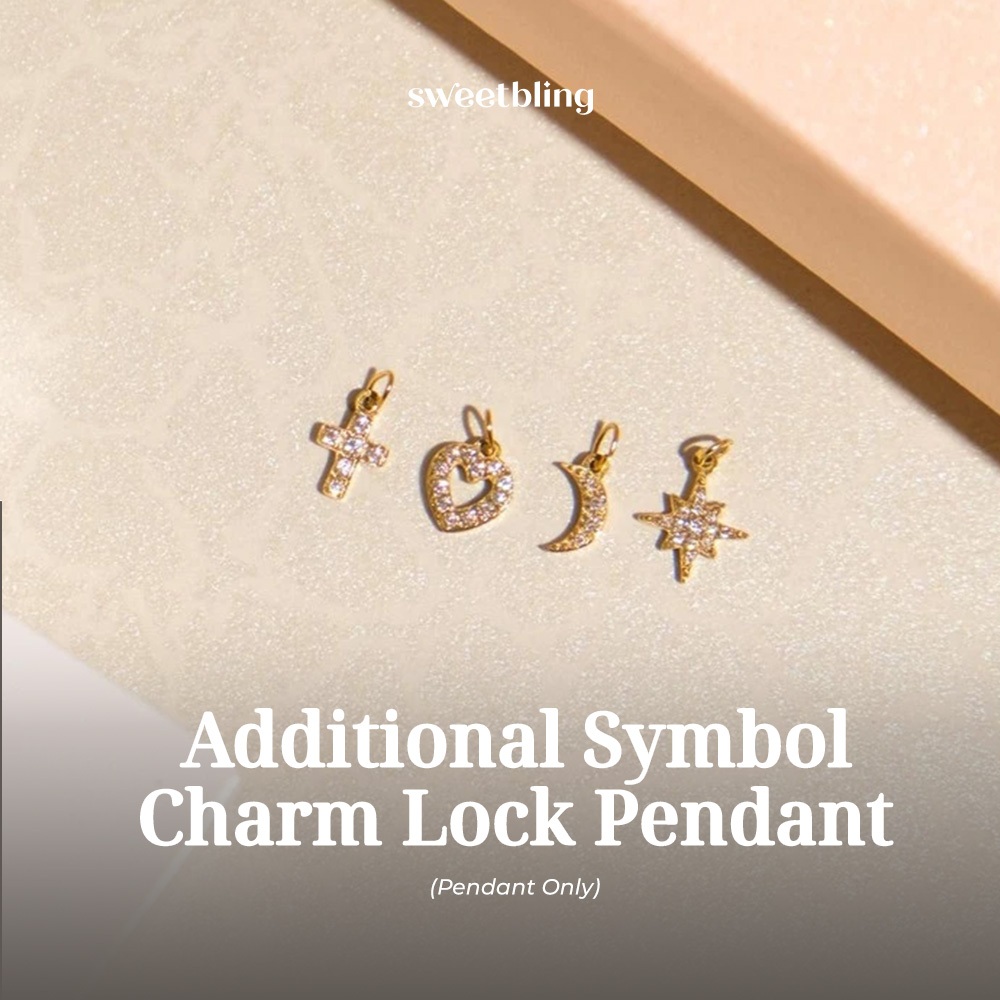 Jual SWEETBLING - Additional Symbol - Charm Lock Pendant | Tambahan ...