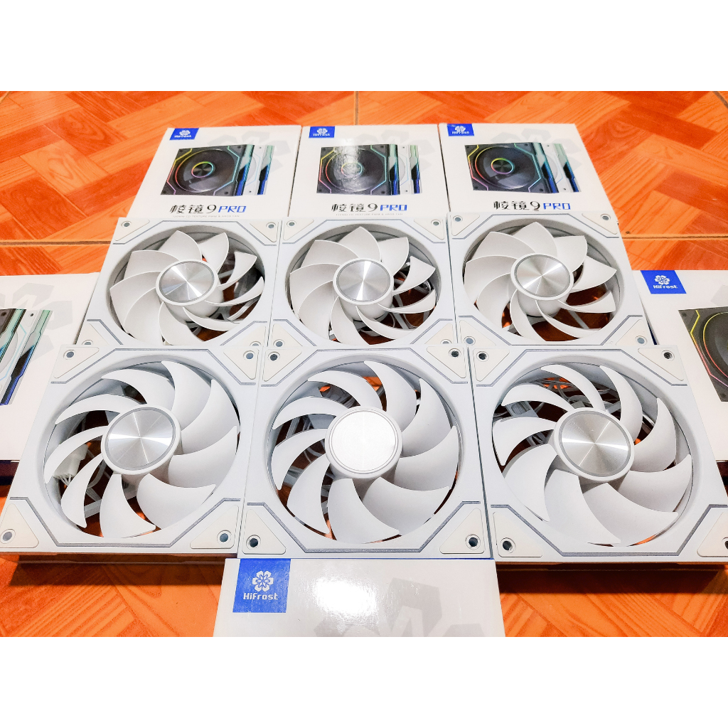 Jual Paket 6 Fan ARGB Hifrost 12cm 9Pro Prism & 2 Fan Coolmoon 14cm ...