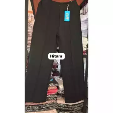 Celana Kulot Scuba Wanita Highwaist Celana Panjang Wanita Kantor Casual Cullote Pants Korean