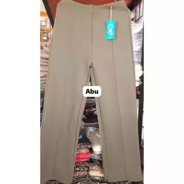 Celana Kulot Scuba Wanita Highwaist Celana Panjang Wanita Kantor Casual Cullote Pants Korean
