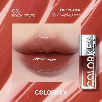 BEST DEALS BUNDLE 2PCS Colorkey Light Chaser Lip Plumping Gloss Lip Gloss Lipstik Makeup
