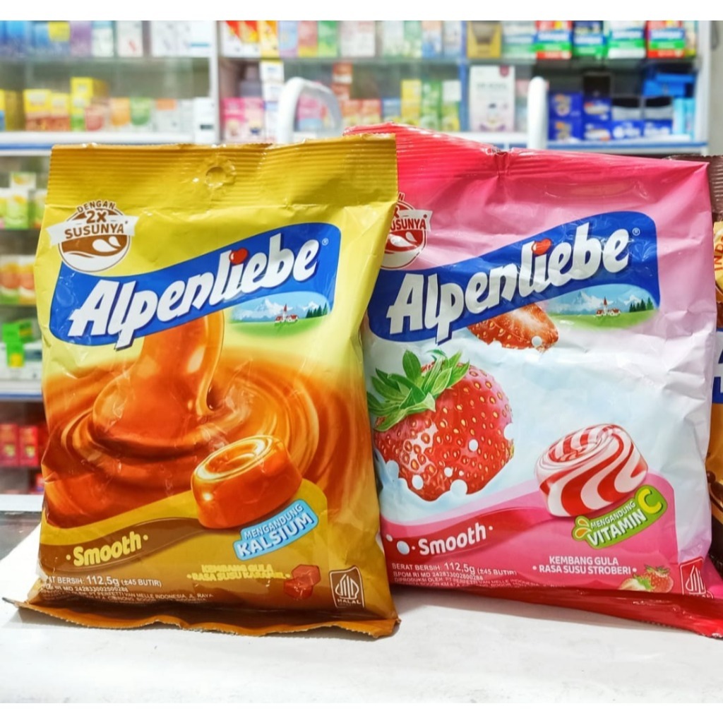 Jual PERMEN ALPENLIEBE (1 BUNGKUS ISI 45 BUTIR) - PERMEN RASA CARAMEL ...