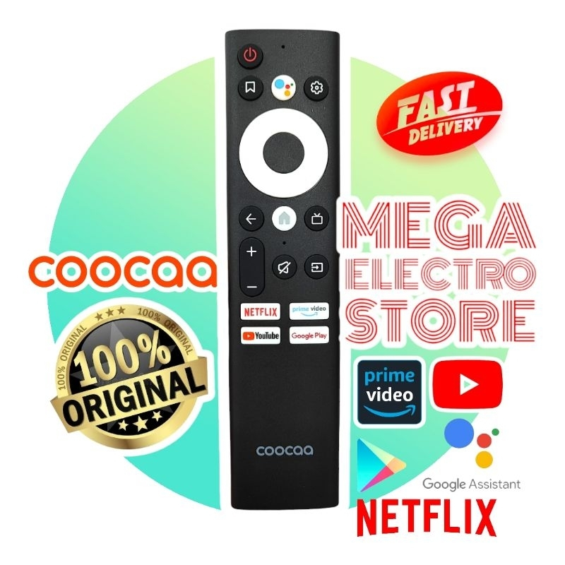 Jual REMOTE TV COOCAA ANDROID SMART ORIGINAL S7G 32IN Z72 VOICE ...