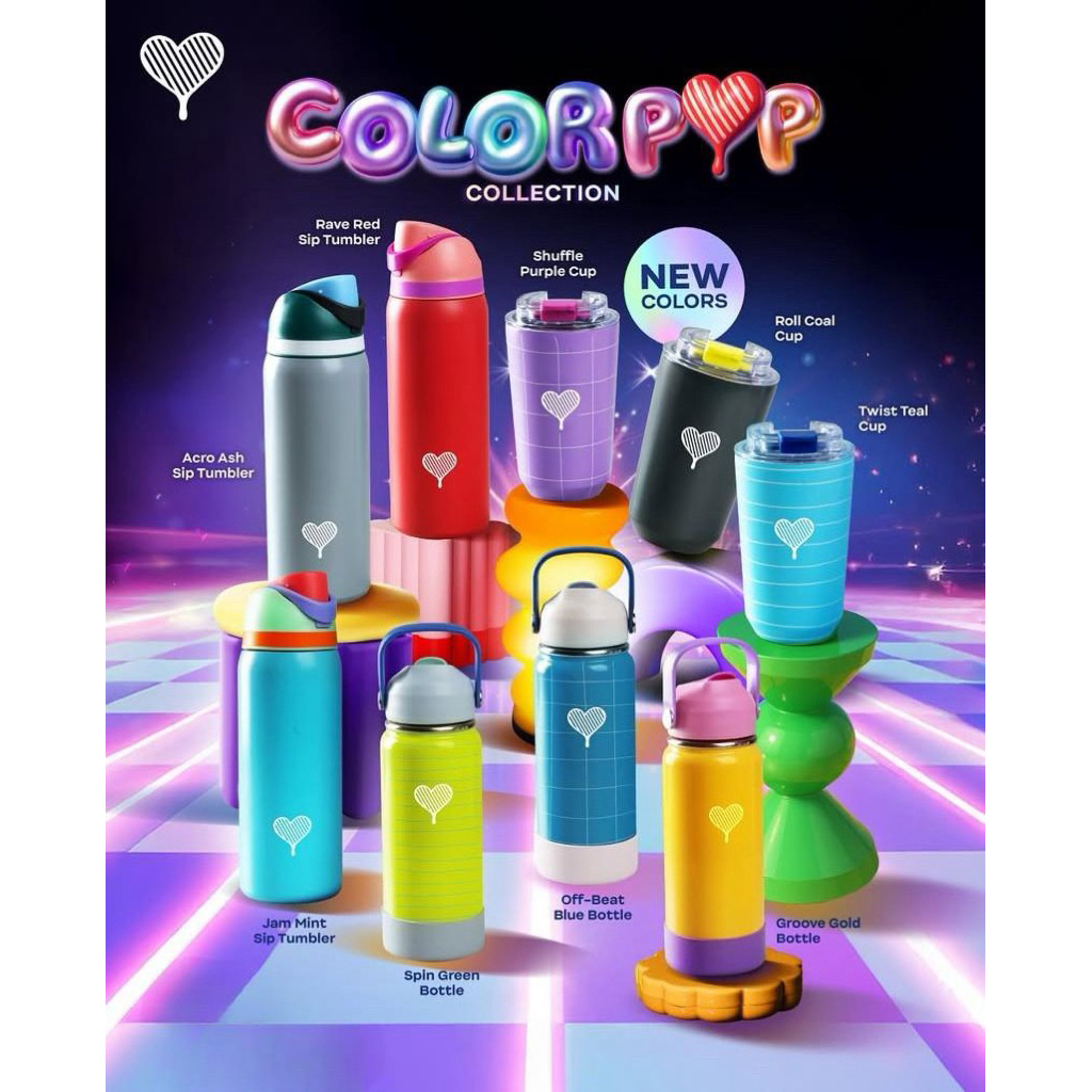 Jual TUMBLR KOPI KENANGAN SERIES COLORPOP TERBARU || MERCHANDISE ...