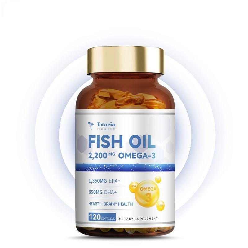 Jual Omega 3 Fish Oil Supplements – Triple Strength EPA & DHA Fatty ...