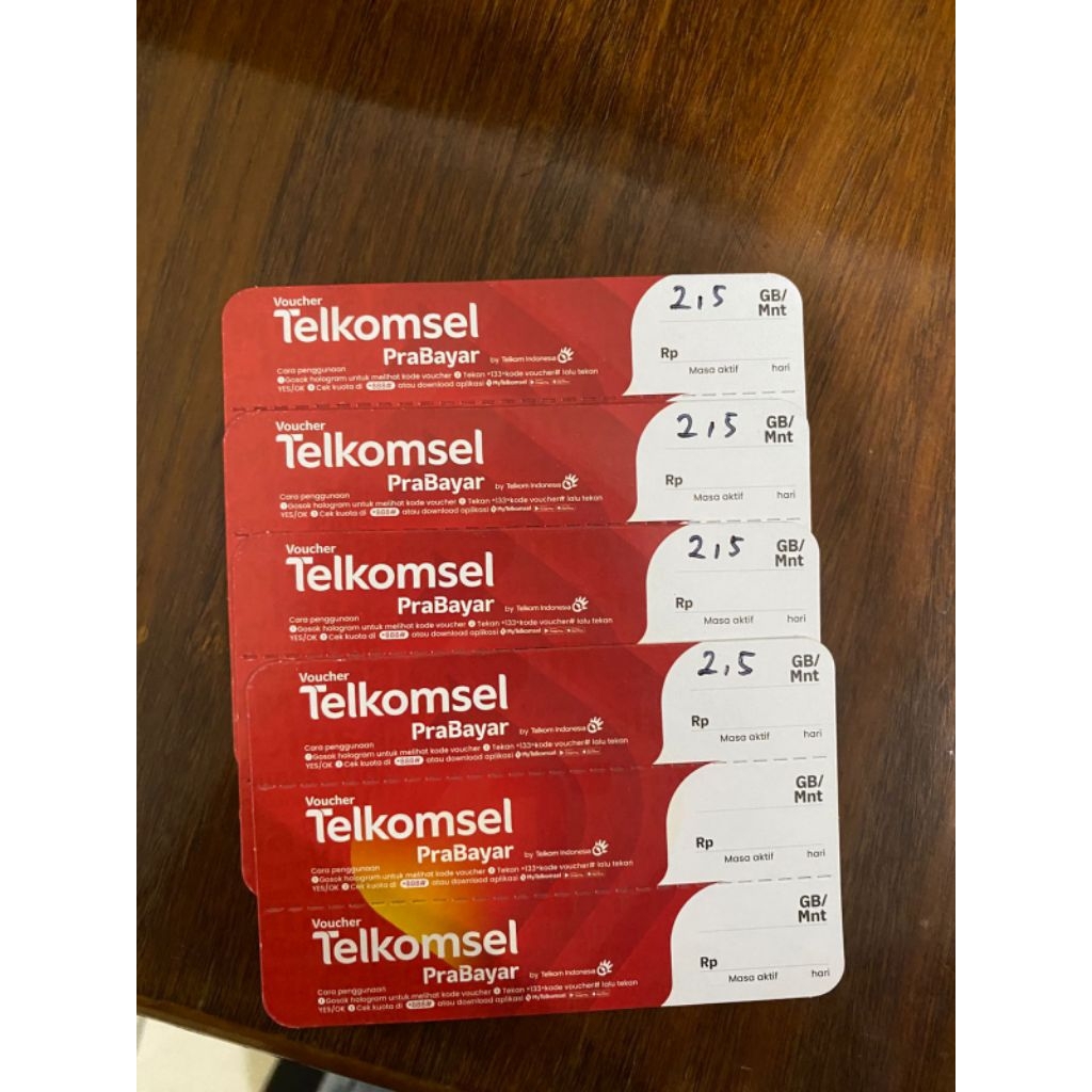 Jual Vf Telkomsel 2.5gb / 5 Hari Jawa Balnus | Shopee Indonesia
