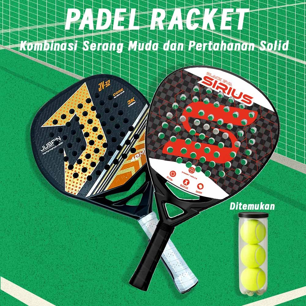 Jual Kombinasi Raket Padel JV13+JV31 - Dari Pemula Masuk Level Sampai ...