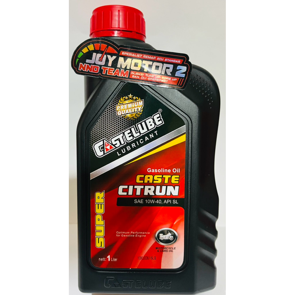 Jual CASTELUBE CITRUN 10W-40 1L ORIGINAL 100% | Shopee Indonesia