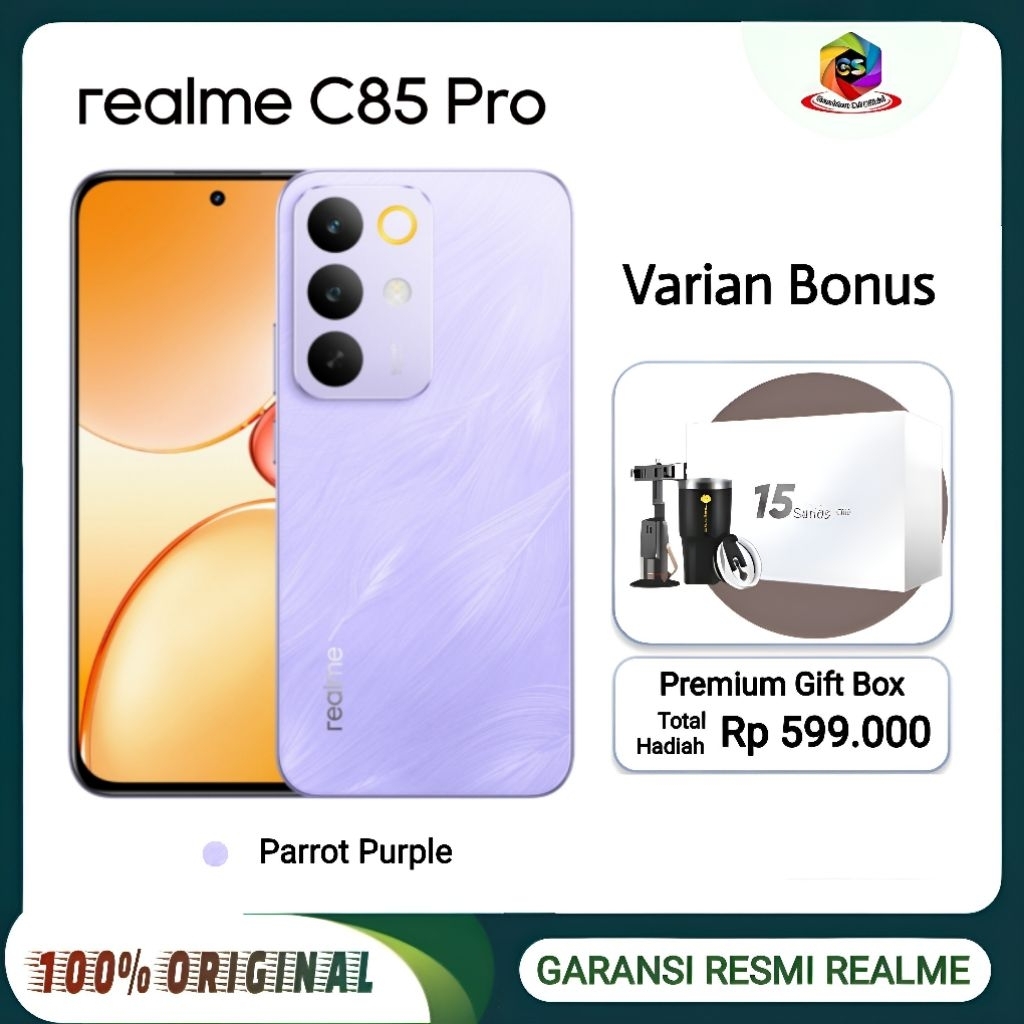 Jual REALME C85 Pro [8/128 GB] [8/256 GB] - Snapdragon 685 - IP69 Pro ...