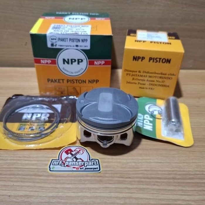 Jual PISTON KIT SEHER SET RING KAWASAKI NINJA 250 R KARBU //FI INJEKSI ...