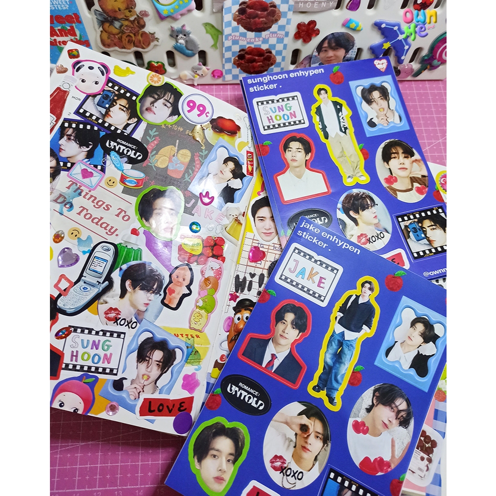 Jual enhypen jake and sunghoon sticker | Shopee Indonesia