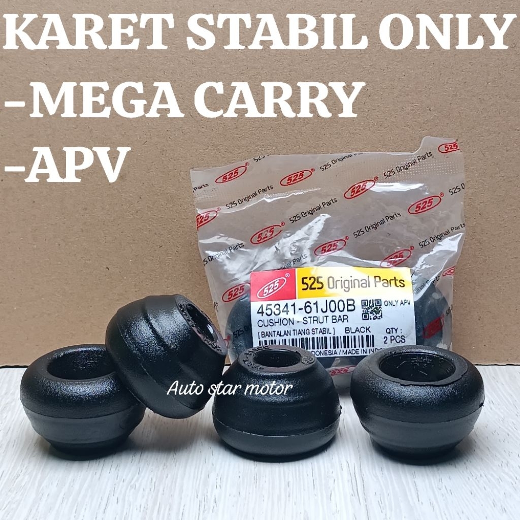 Jual KARET STABIL ONLY - KARET STABILIZER STRUTBAR ONLY SUZUKI APV MEGA ...