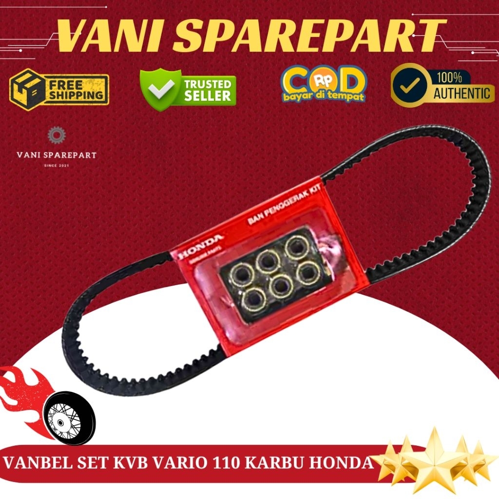 Jual V Belt Vanbel Vanbelt Set Roller Vario 110 Karbu Vario 110 Techno ...