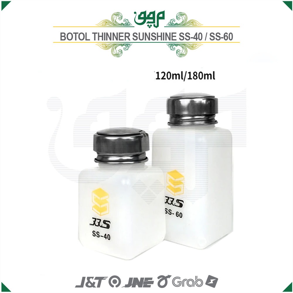 Jual Botol Thinner Sunshine SS-60 / Botol Thinner Sunshine SS-40 ...