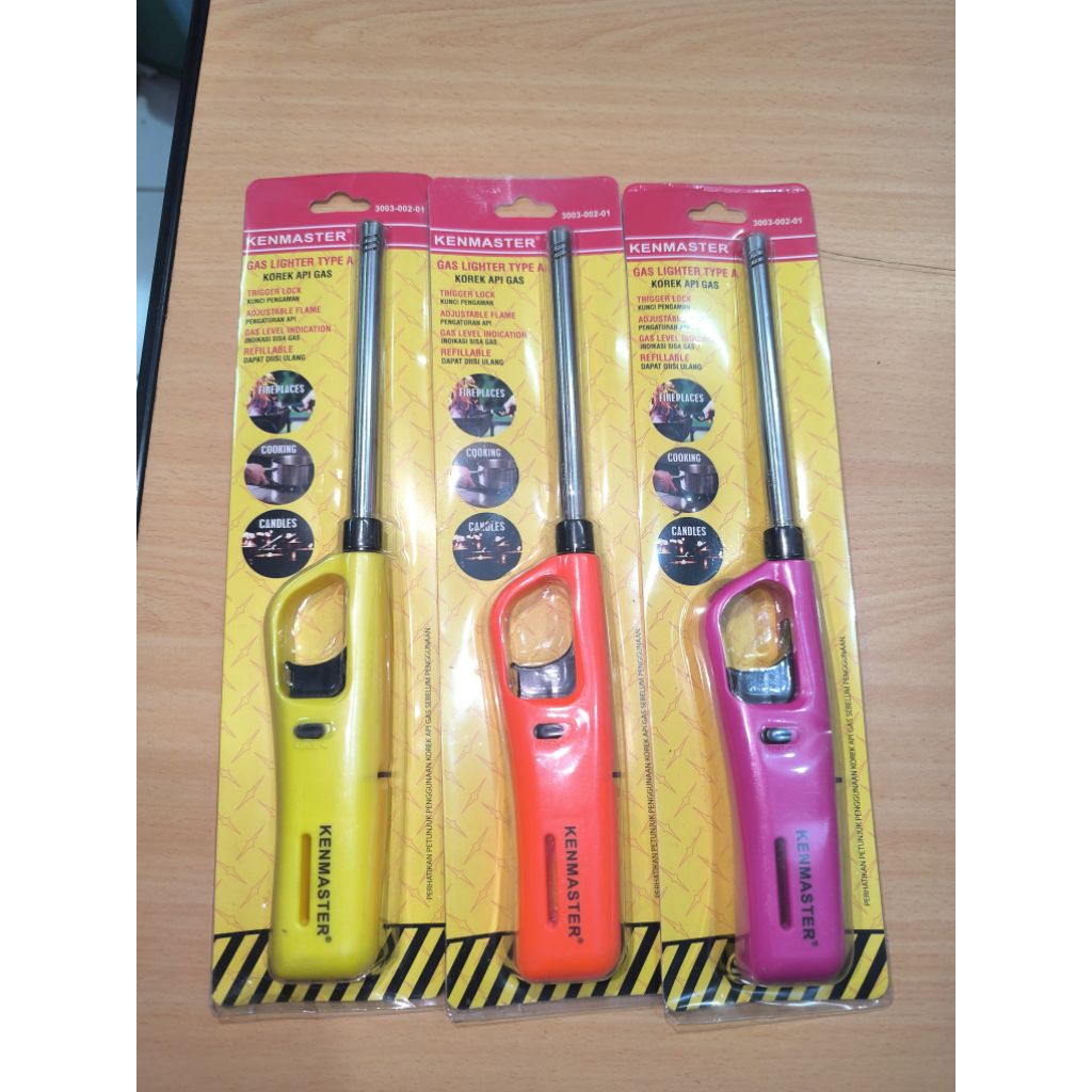 Jual Korek Gas Stick Panjang — Cocok untuk Kompor & Barbeque | Shopee ...