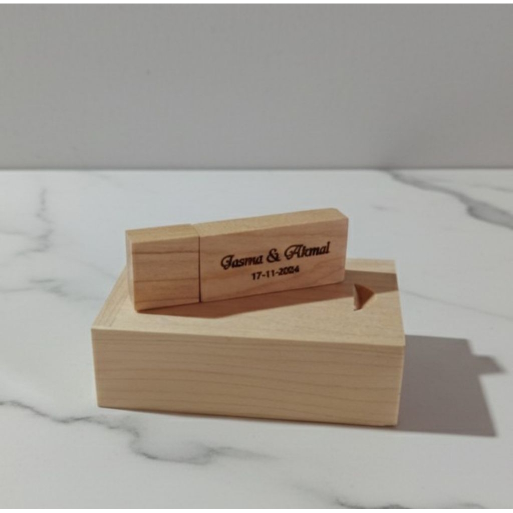 Jual Flashdisk Kayu Grafir | Shopee Indonesia
