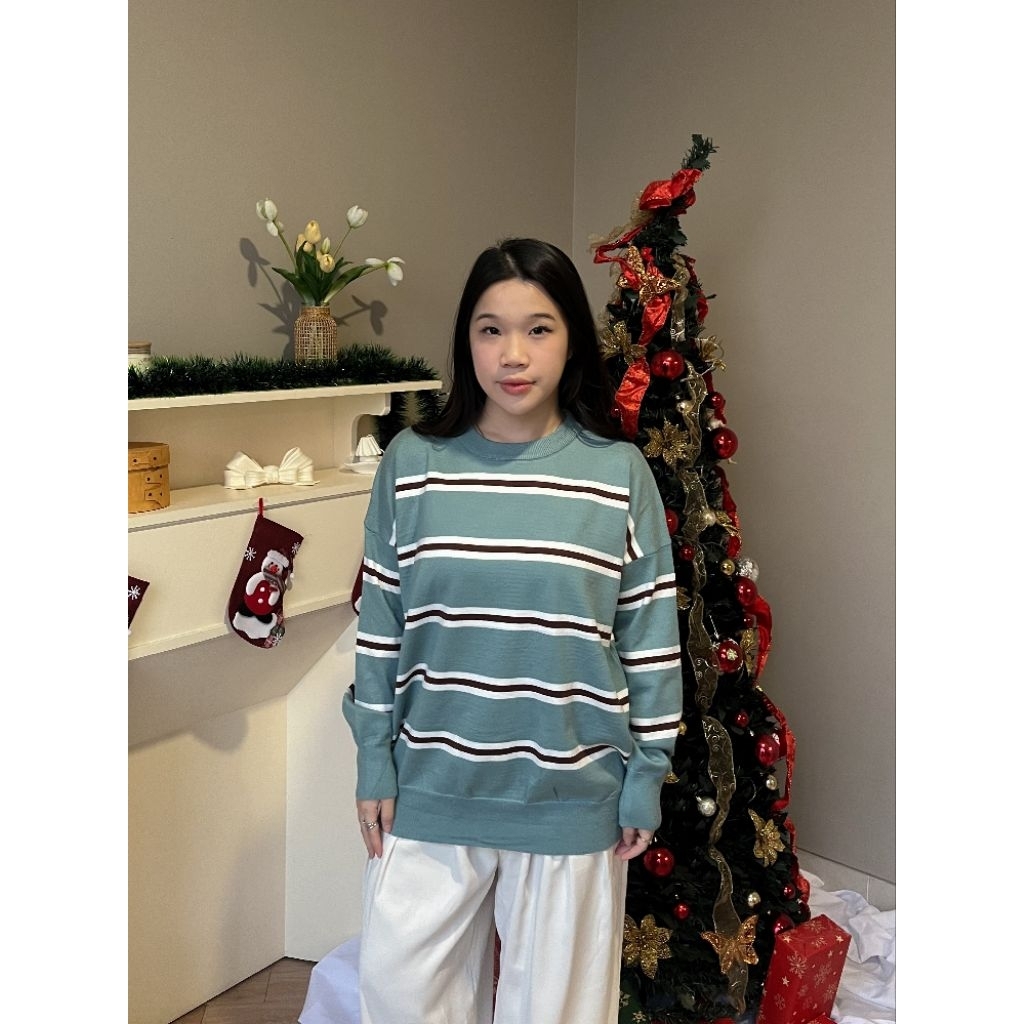 Jual Helio CATRINE Top Knit - Knitwear - Top Knit Cute - Basic Top ...