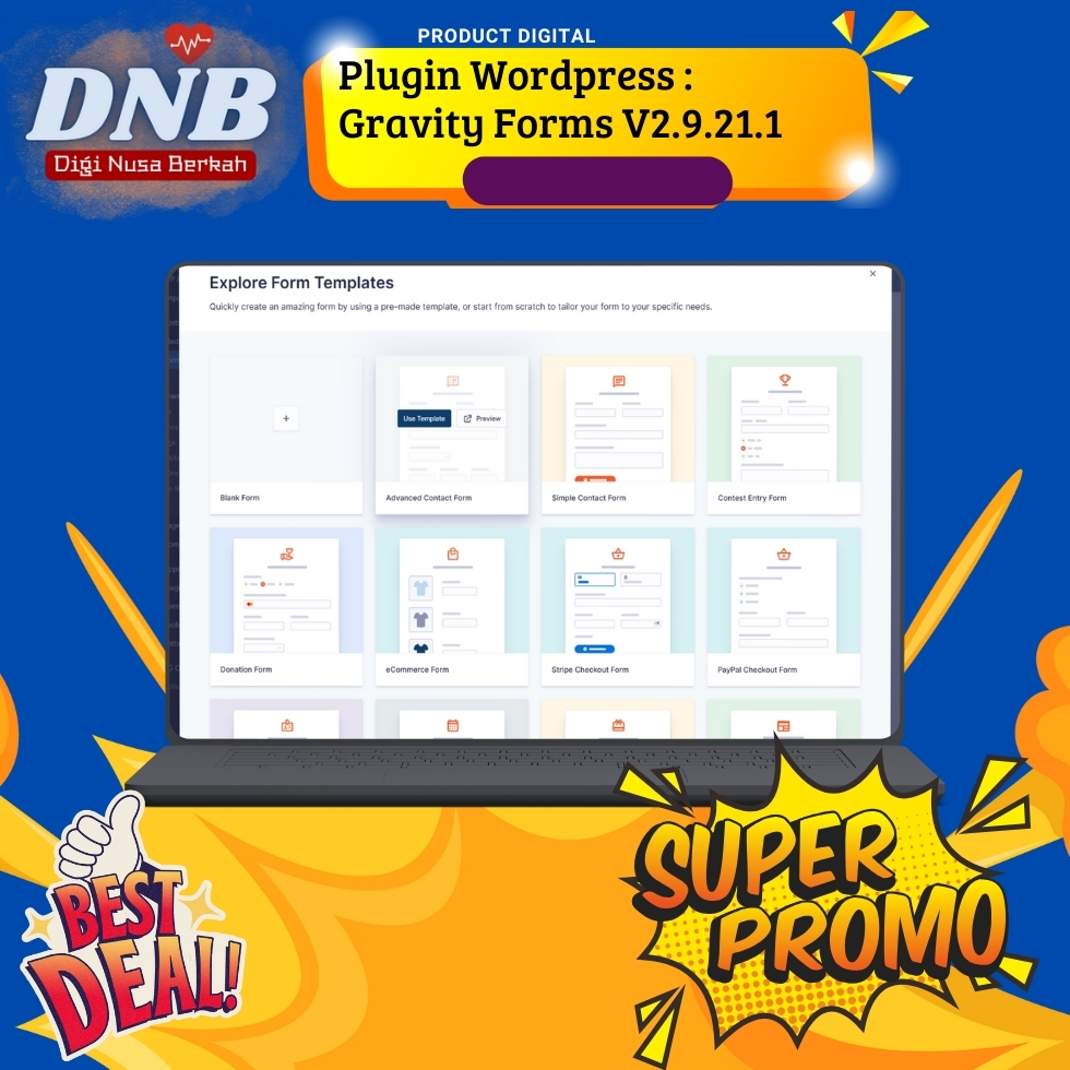 Jual Gravity Forms - Plugin Wordpress terbaik untuk membuat formulir ...